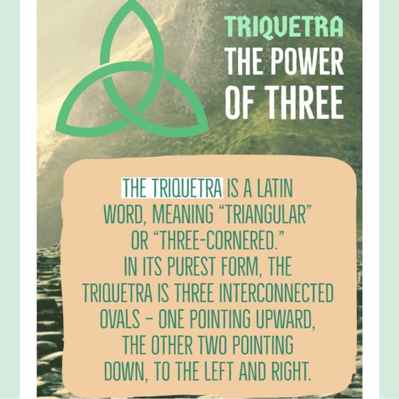 TRINITY KNOT OR TRIQUETRA HANGING EARRINGS IN ANTIQUED SILVER FINISH! - Picture 5 of 15